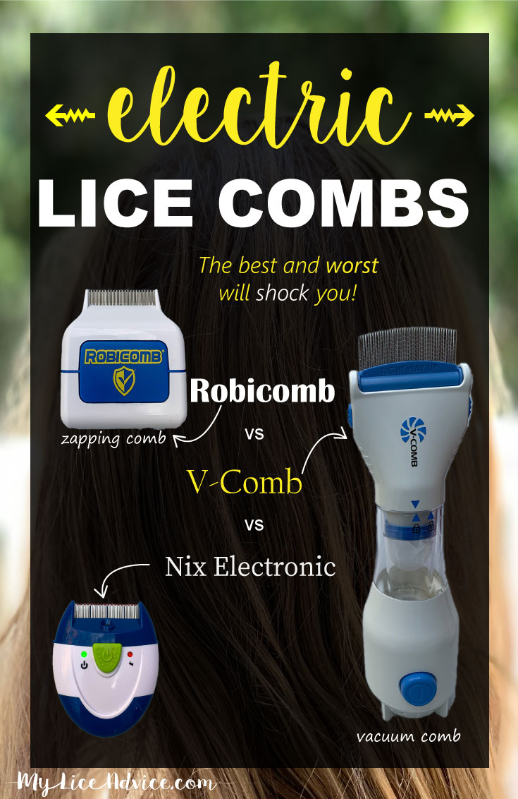 Robi Comb, and Nix Comb Comparison Electric Lice Comb Review