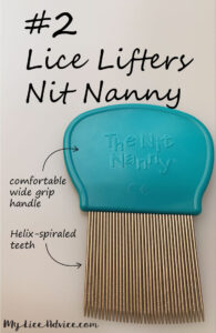 #2 Lice comb, lice lifters lice comb