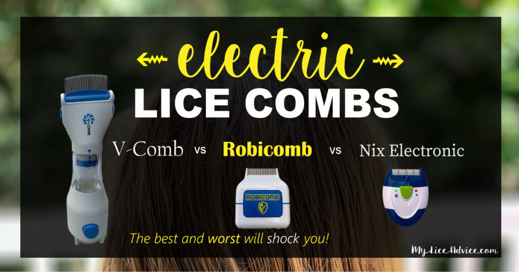 Robi Comb, and Nix Comb Comparison Electric Lice Comb Review