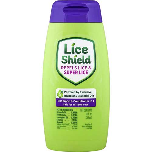 lice shield lice prevention shampoo