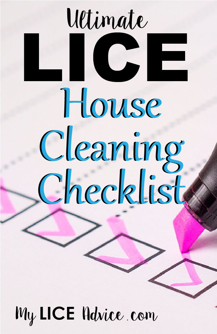 Ultimate Lice Cleaning Checklist Proven to Get Lice Out of Your House