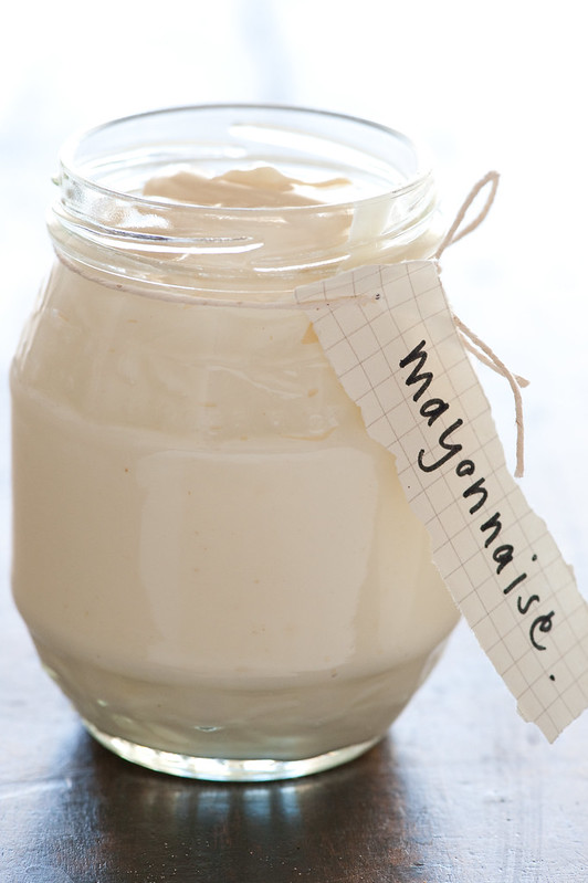 large jar of mayonnaise, opened, presumably to be used for head lice treatment