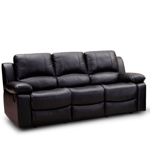 a leather couch presumably infested with head lice