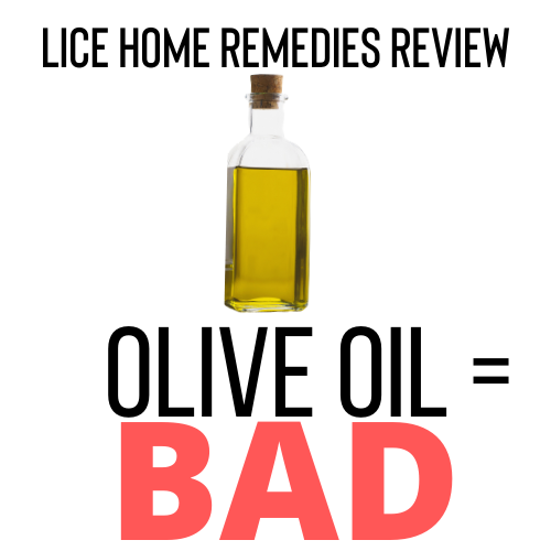 A bottle of olive oil symbolizing olive oil as a home remedy for lice. Olive oil is a bad home remedy for lice