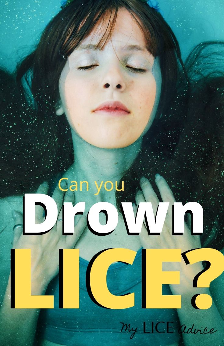 Discover if lice can drown in water.  And if drowning lice can help you eliminate lice from your home…