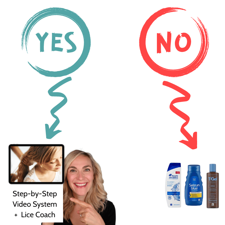 dandruff shampoos vs lice expert
