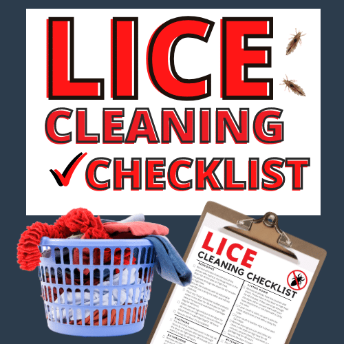 Lice Cleaning Checklist