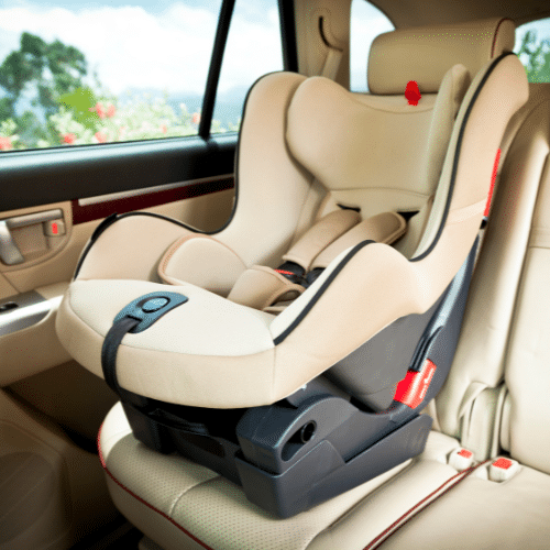 infant car seat with lice