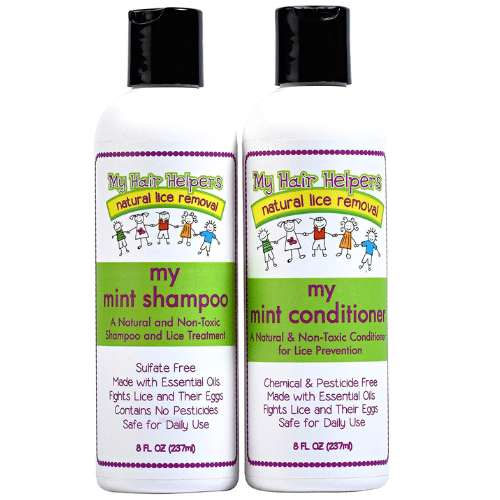 My hair helper lice prevention shampoo and conditioner